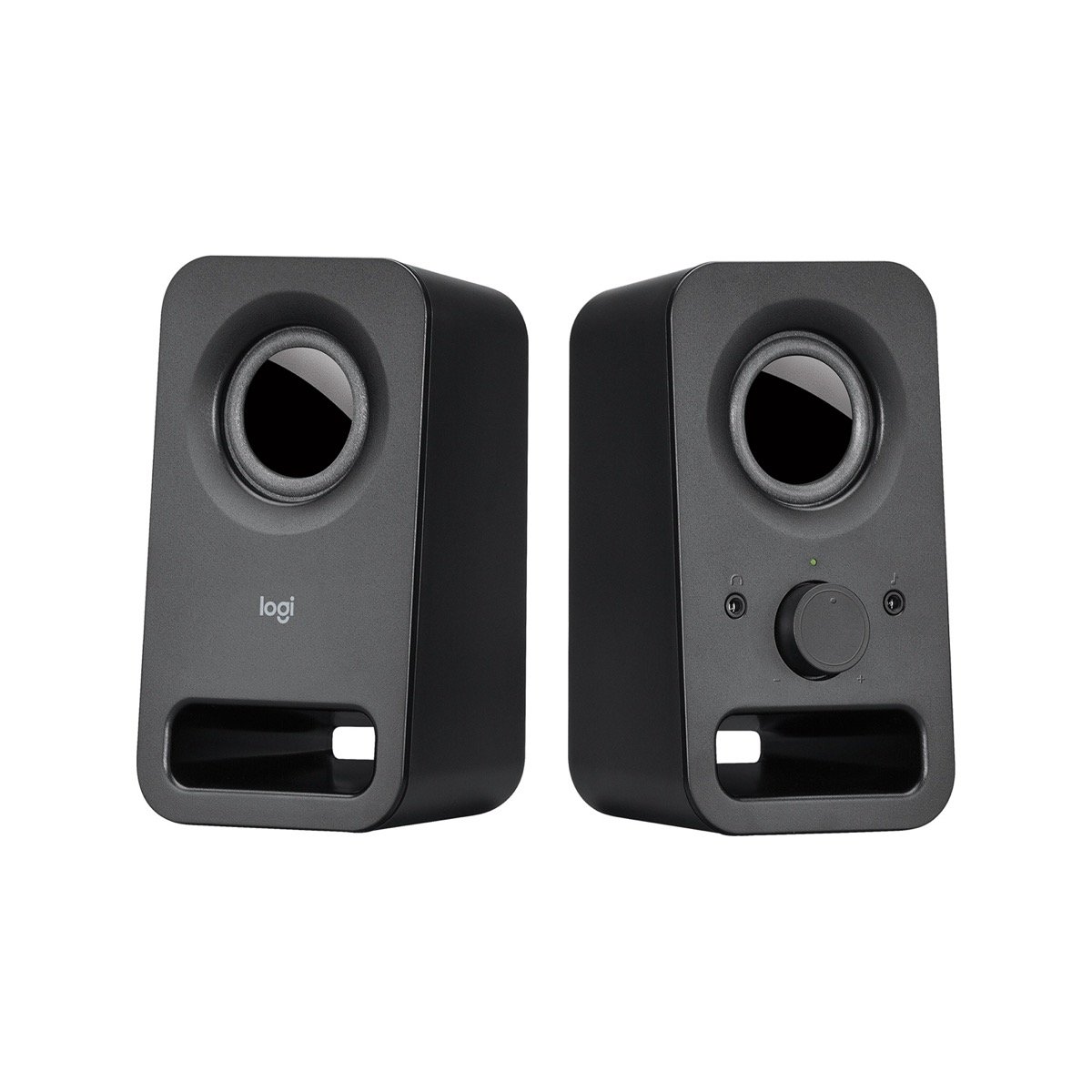 Logitech Z150 Stereo Speakers With Headphone Jack, Midnight Black
