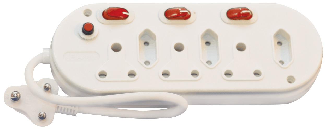 6 WAY MULTI-PLUG WITH SWITCH - Techzette