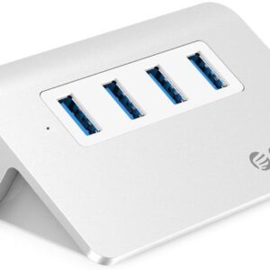 4 PORT USB 3.0 HUB SILVER