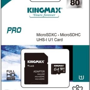 KINGMAX 64GB MICRO SD CLASS 10