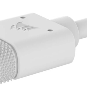 CORSAIR iCUE LINK Cable; 2x 200mm with Straight connectors; White