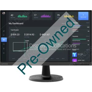 CPO LENOVO C24-40 23.8IN FHD MONITOR (VA PANEL, 60HZ, 4MS, HDMI, VGA, 3-SIDE BORDERLESS) - TILT STAND, 3 YEARS WARRANTY CPO - BOX OPENED/BOX DAMAGED