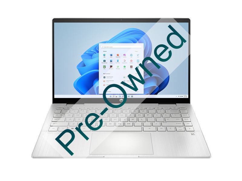 CPO HP PAVILION X360 | RIESLING 23C1 | CORE I7-1355U | 16GB DDR4 ON-BOARD | 512GB PCIE VALUE | INTEL IRIS XE | TOUCH/14.0" FHD IPS 250 NITS NARROW BORDER | NO ODD | OST WINDOWS 11 HOME64 PLS SL AF PPP | NATURAL SILVER (FF) + NSV - 720P TNR PVCY ST | WARRANTY 1/1/0 EURO | NO WWAN CPO - CERTIFIED PRE-OWNED REFURBISHED