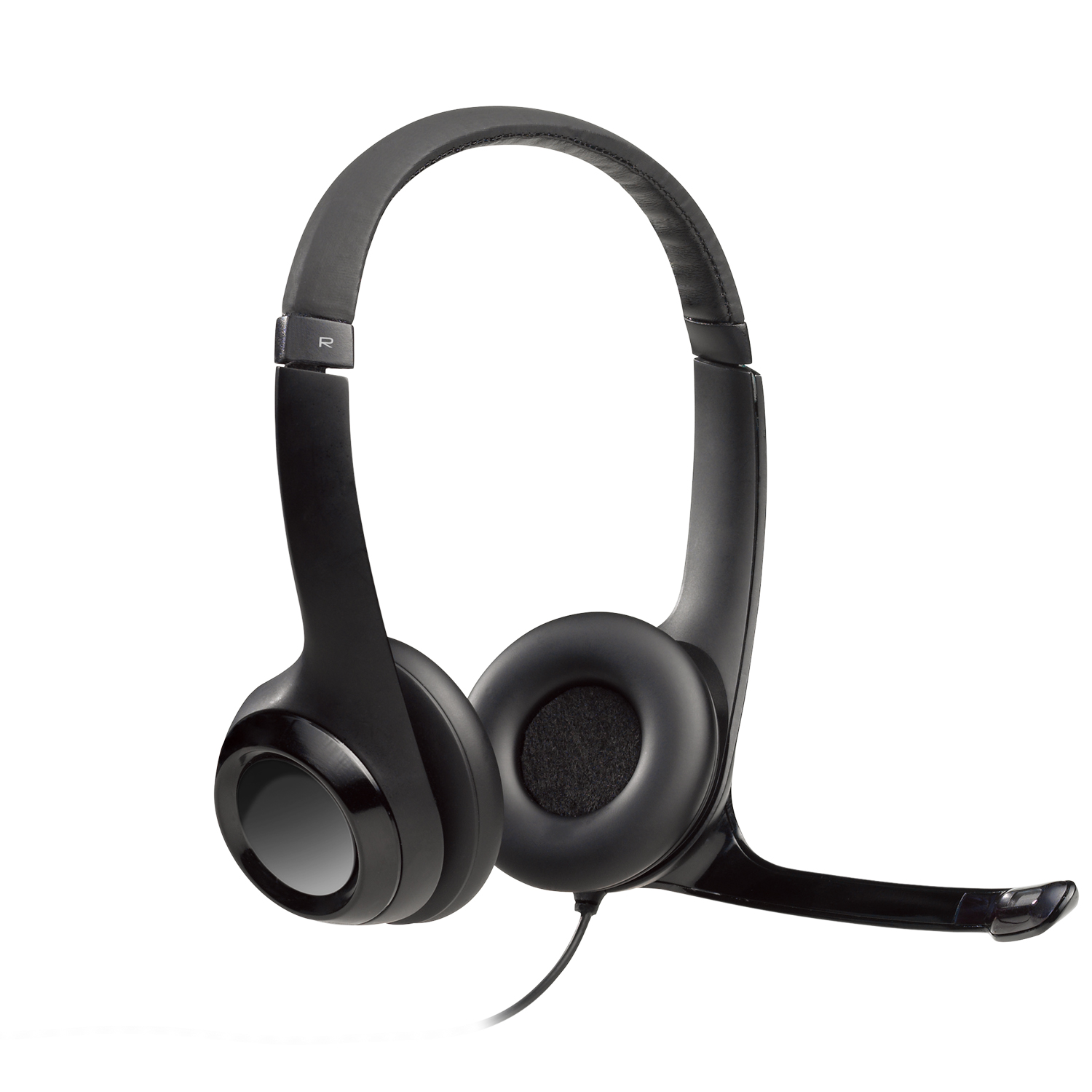 LOGITECH H390 USB COMPUTER HEADSET WITH ENHANCHED DIGITAL AUDIO AND IN-LINE CONTROLS. DIGITAL STEREO SOUND ENSURES CLEAR AUDIO FOR CALLS AND MEDIA. ADJUSTABLE NOISE-CANCELING MIC MINIMIZES BACKGROUND NOISE. CONVENIENT IN-LINE CONTROLS FOR QUICK VOLUME AND MUTE ADJUSTMENT. USB-A PLUG-AND-PLAY FOR EASY SETUP