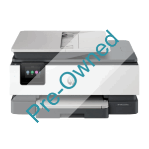 CPO HP OFFICEJET PRO 8123 ALL-IN-ONEPRINTER. FUNCTIONS: PRINT, COPY, SCAN. PRINT TECHNOLOGY: HP THERMAL INKJET. PRINT SPEED: BLACK (A4, ISO): UP TO 20 PPM; COLOUR (A4, ISO): UP TO 10 PPM;DRAFT BLACK (A4): UP TO 29PPM; DRAFT COLOUR (A4): UP TO 25 PPM. PRINT RESOLUTION: BLACK (BEST): 1200 X 1200 RENDERED DPI; COLOUR (BEST): UP TO 4800 X 1200 OPTIMIZED DPION HP ADVANCE PHOTO PAPER 1200 X 1200 DPI INPUT. MONTHLY DUTY CYCLE: UP TO 20,000 PAGES A4 CPO - CERTIFIED PRE-OWNED REFURBISHED NO INK INCLUDED