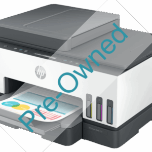 CPO HP SMART TANK 750-PRINT, SCAN, COPY-UP TO: 15/9 PPM; AUTOMATIC DUPLEX; 250-SHEETS CLOSE TRAY; 100-SHEET OUTPUT TRAY; DUAL-BAND WIFI WITH SELF-HEAL; 2” CONTEXTUAL DISPLAY WITH ID COPY; LOW-ON-INK SENSOR; 30,000 WARRANTY PAGES; 25% RCP; EPEA ; BLUE ANGEL; ENERGY STAR CPO - CERTIFIED PRE-OWNED REFURBISHED NO INK INCLUDED