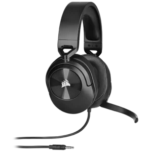 HS55 Stereo Carbon Headset; 50mm Audio Drivers; Omnidirectional mic; Analog; On-ear volume and mute controls - PC/PS/XBOX