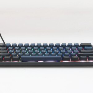 Ducky Keyboard One 3 Pro 60% Mechanical Keyboard; RGB; PBT Tripple Shot Keycaps  - Cherry MX2A Blue .