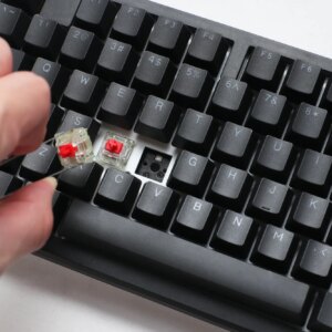 Ducky Keyboard Zero 6108 100% Mechanical Wireless Keyboard; RGB; USB 2.0 / 2.4GHz / BT - Cherry MX2A Red switches.