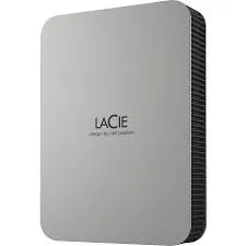 Seagate LaCie 4TB; USB-C; USB 3.1; Aluminum enclosure; Silver