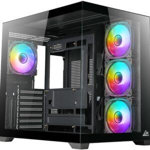 BLACK GAMING CASE NO PSU