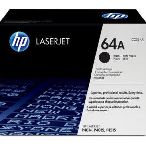 HP 64A LASERJET P4014/P4015/P4515 BLACK PRINT TONER CARTRIDGE PRINTS APPROXIMATELY 10 000 PGS USING THE ISO/IEC 19752 YIELD