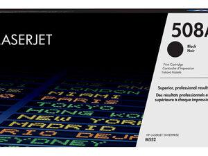 HP 508A BLACK LASERJET ENTERPRISE M552/M553 CARTRIDGE YIELD 6000 PGS
