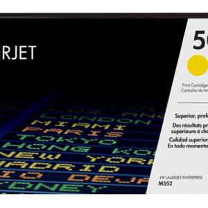 HP 508A YELLOW LASERJET ENT M552/M553 TONER CARTRIDGE YIELD 5000 PGS
