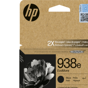 HP 938E EVOMORE BLACK ORIGINAL INK CARTRIDGE