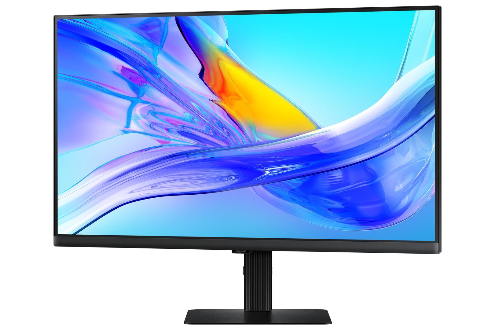SAMSUNG VIEWFINITY S80UD FLAT 32" DISPLAY IPS RESPONSE:5MS GTG AR: 16:09 RESOLUTION: 4K(3,840 X 2,160) (UHD) RR: 60HZ HDMI (X1), DP SPEAKER: NO POWER SUPPLY: EXTERNAL TILT: YES SWIVEL: YES PIVOT: YES HEIGHT ADJUST: YES VESA: YES ACCESSORIES: HDMI CABLE, POWER SUPPLY CABLE WARRANTY: 3 YEAR CARRY-IN