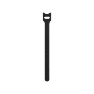 HOOK&LOOP WRAP STRAP 12X200MM BLACK(1PKT OF 100)