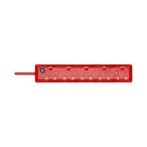 5-PORT DEDICATED RED COLOUR MULTIPLUG 5X16A