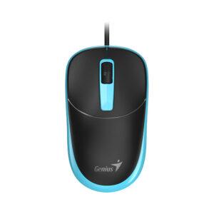 GENIUS DX-123 1.5M USB CLASSIC OPTICAL MOUSE - BLACK/BLUE
