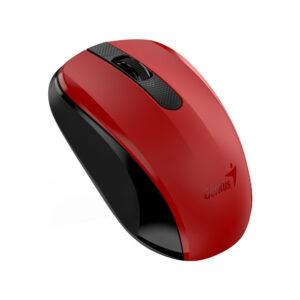 GENIUS 2.4GHZ WIRELESS SILENT CLICK MOUSE RED