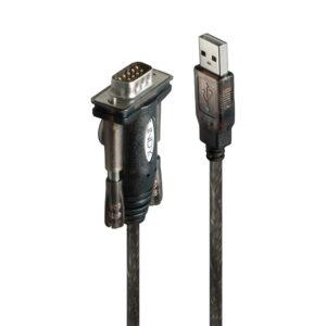 LINDY USB TO RS232 9P SERIAL ADAP, 1.5M CBL(42855)