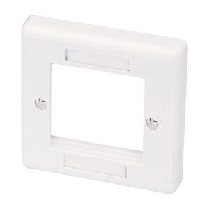 LINDY SINGLE FACE PLATE 86X86MM (60541)