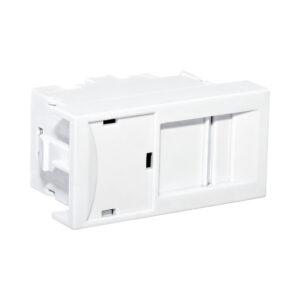 RJ45 CAT6 WALL OUTLET KEYSTONE (FA-2360/70K-8-C6)