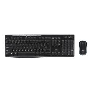 LOGITECH WIRELESS MOUSE & KEYBOARD COMBO MK270 BLK