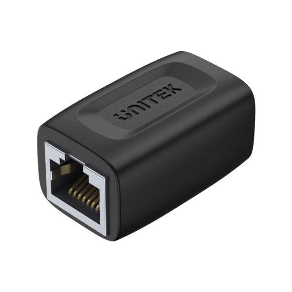 UNITEK RJ45 CAT6 INLINE COUPLER BLACK (A1026BK) - Techzette