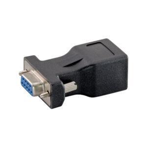 UNITEK DB9F TO RJ45  PLASTIC ADAPTOR