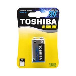 TOSHIBA ALKALINE 9V BLISTER PACK 1 (6LR61GCP BP-1)