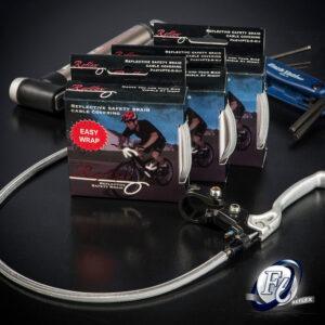 3M 4.5MM BICYCLE REFLECTIVE BRAID,CLEAR(BK60-19CL)