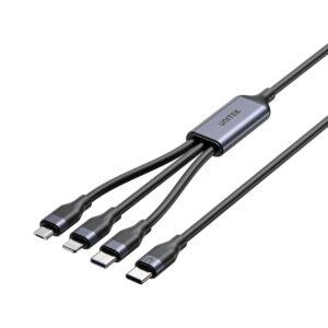 UNITEK 1.5M TYPE-C-LIGHT,MICB USB BLK(C14101AGY01)