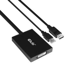CLUB3D CAC-1010 DISPLAYPORT TO DUAL-LINK DVI-D ACTIVE ADAPTER – HDCP ON VERSION