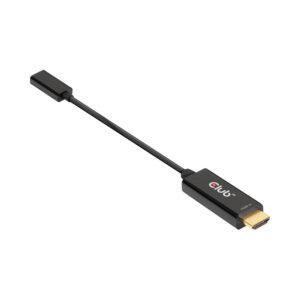 CLUB3D CAC-1333 4K @60HZ HDMI MALE TO TYPE-C FEMALE ADAPTER