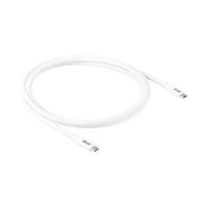 CLUB3D CAC-3001 2M USB4 GEN2X2 TYPE-C BI-DIRECTIONAL WHITE CABLE
