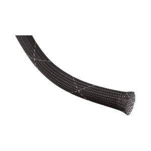 1M CLEAN CUT BRAID 12.7MM BLACK W WHITE(CCF0.50TB)