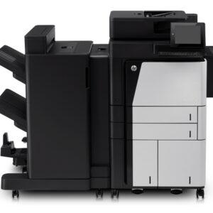 HP LASERJET ENTERPRISE FLOW MFP M830Z 4IN1, PRINT, COPY, SCAN, FAX, OVER 25 USERS, PRINT UP TO 55PPM A4, COPY UP TO 600 X 600 DPI, COPY UP TO 56 CPM, SCAN UP TO 70 PPM (BLACK AND WHITE), UP TO 68 PPM (COLOUR), SCAN UP TO 600 DPI,  FAX UP TO 300 X 300 DPI, FAX MEMORY UP TO 500 PAGES, 100 SHEET MP TRAY, 2 X 500 SHEET TRAYS, 3500 HIGH CAPACITY TRAY, AUTO DUPLEX, GIGABIT NIC, 1.5GB RAM, 320GB HDD,  20.3 CM COLOUR LCD WITH CAPACITIVE TOUCHSCREEN, ROTATING (ADJUSTABLE ANGLE) DISPLAY