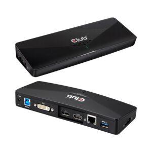 CLUB3D CSV-3103D USB3.1 GEN1 4K DOCKING STATION