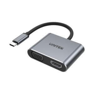 UNITEK HUB Q4 LITE 4 IN 1 USB FUL HD VGA (D1049A)