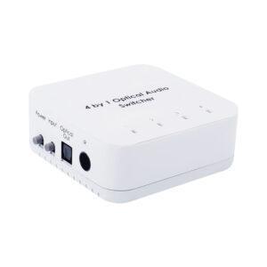 CYP 4X1 TOSLINK OPTICAL AUDIO SWITCH