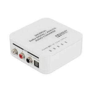TOSLINK, COAX, RCA AUDIO CONVERTER, DIGITAL DECODE