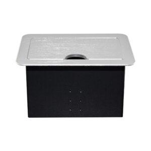 POPUP CUBBY (2XUSB,1X3.5MM AUD,1XVGA,1XHDMI)SILV..