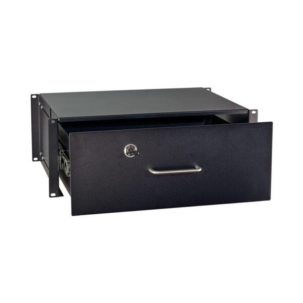 4U 19 INCH RACKMOUNT LOCKABLE DRAWER (350MM DEEP) - Techzette