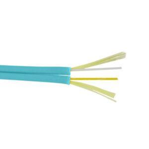 EASY FIBER OM3 50/125 LSZH INDOOR/OUTDOOR AQUA DUP