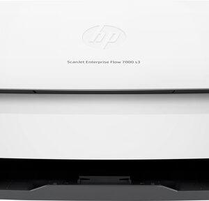 HP SCANJET ENTERPRISE 7000 S3 SHEET-FEED SCANNER. DESIGNED FOR WORKGROUPS IN MANAGED PRINTING ENVIRONMENTS THAT NEED A FAST, PC-CONNECTED SCANNER TO IMPROVE WORKFLOWS AND DOCUMENT MANAGEMENT, AND WHICH CAN PROCESS A VARIETY OF PAPER SIZES. QUICKLY SCAN UP TO 45 PPM AND 90 IPM IN BLACK-AND-WHITE AND GREYSCALE, 45 PPM AND 70 IPM IN COLOUR. AUTOMATICALLY IMPROVE THE ACCURACY OF SCANNED IMAGES WITH BUILT-IN KOFAX VIRTUAL RESCAN® PRO SOFTWARE. CONVERT SCANS