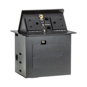 POPUP DESK(2XPWR, 2XLAN, 1X AUD, 1X VGA, 1X VID)