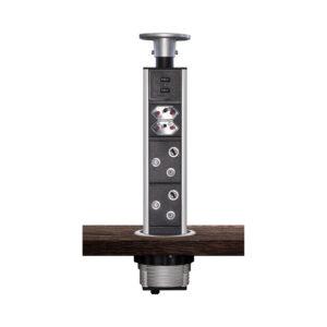 POP-UP COLUMN (80MM) 2X SA, 2X NSA, 2X USB 2.1A,..