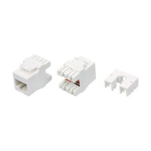 CAT6 KEYSTONE WHITE LQ (LKA110-6U)