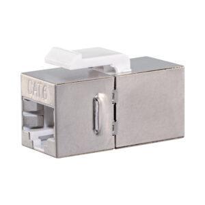 CAT6 SHIELDED INLINE COUPLER - UNPOPULATED